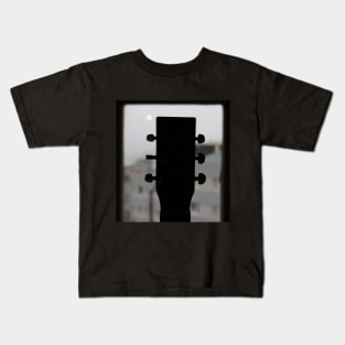 Guitar Head-stock City Kids T-Shirt